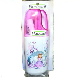 Fluocaril Toothbrush and Toothpaste set ชุดแปรงสีฟันพร้อมยาสีฟัน ฟลูโอคารีล