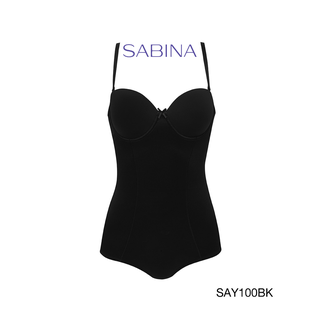 Sabina บอดี้สูท รุ่น Function Shape รหัส SAY100BK สีดำ