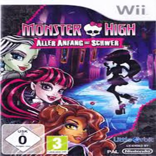 แผ่น [Wii Game] Monster High New Ghoul in School