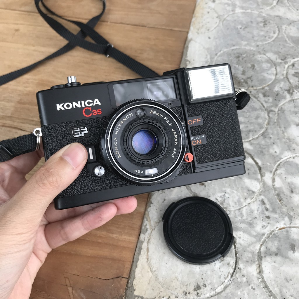 กล้องฟิล์ม KONICA C35 EF / Konica c35 ef (พร้อมส่ง)