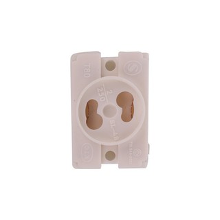 ขั้วรับ สตาทเตอร์ SL-48 ขาว SANTORY | SANTORY | SL-48 อุปกรณ์หลอดไฟ งานไฟฟ้า วัสดุก่อสร้าง ขั้วรับ สตาทเตอร์ SL-48 ขาว S