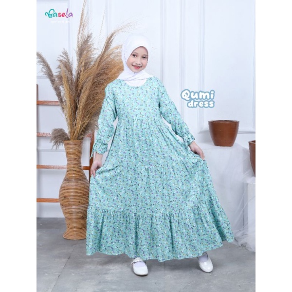 Qumi ชุดเดรสเด็กทุกวัน