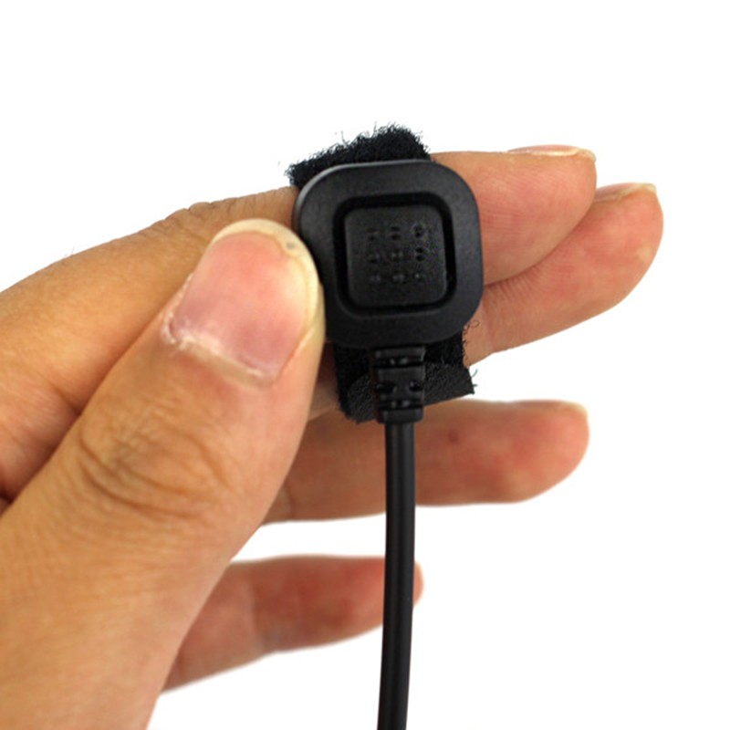 ใหม่ หมวกกันน็อครถจักรยานยนต์ 2 Pin PTT สําหรับหูฟัง ไมโครโฟน สําหรับวิทยุ Kenwood Baofeng Retevis WOUXUN TYT C216