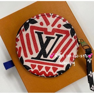 New LV Crafly Round Coin Purse Dc20