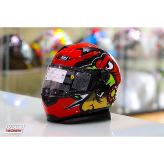 หมวกกันน็อค SM5 HELMETS SNACK HUNTER RED