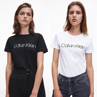 (ของแท้ 💯) Calvin Klein Monogram T-shirt เสื้อยืดเบสิค พร้อมส่ง