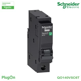 Schneider Electric - QOvs เซอร์กิตเบรกเกอร์ ลูกย่อยชนิด 40 แอมป์ 1 โพล 6kA_QO140VSC6T ที่ร้าน PlugOn