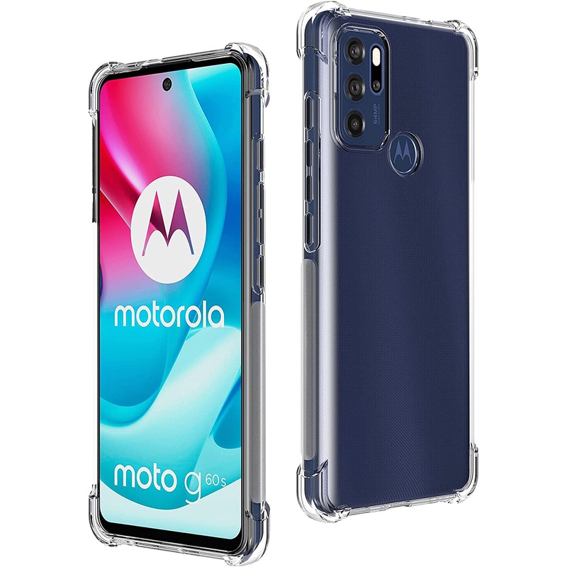 Motorola Moto G60S G60 G50 5G Crystal Clear Cover Anti-Scratch เคสกันกระแทก TPU