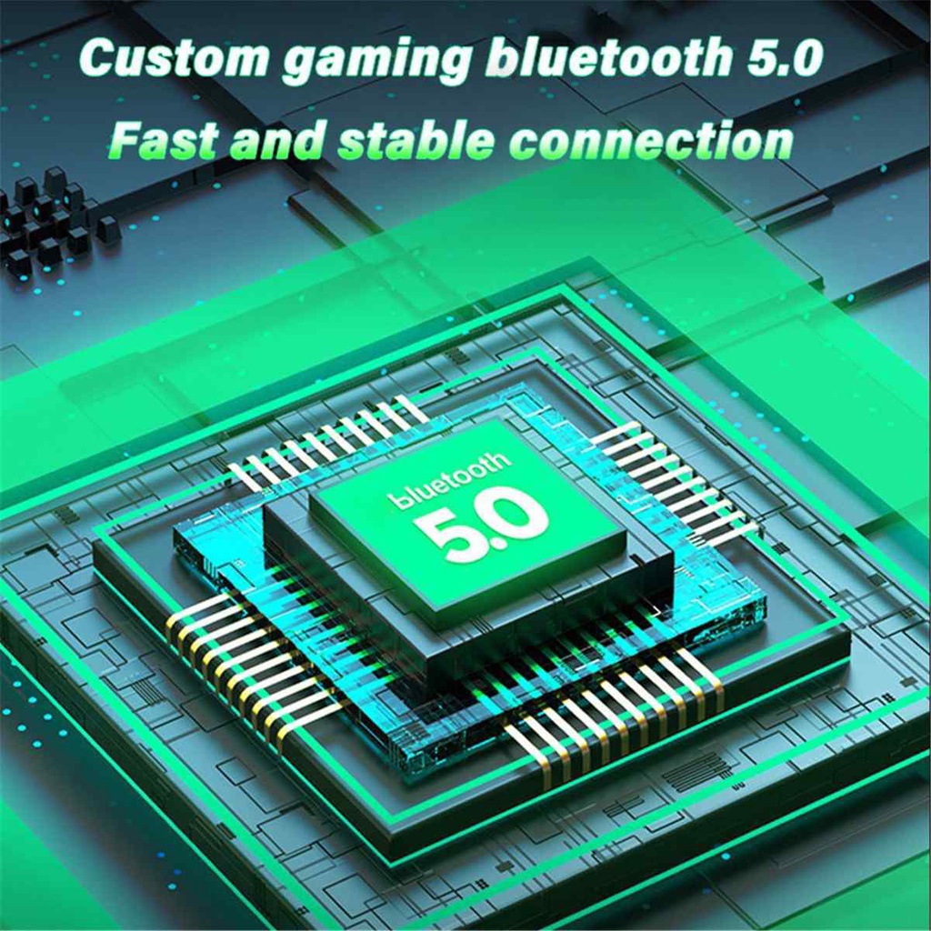 G11 TWS หูฟังเล่นเกมบลูทูธไร้สาย V5.0 HIFI ตัดเสียงรบกวน ชาร์จได้ #8