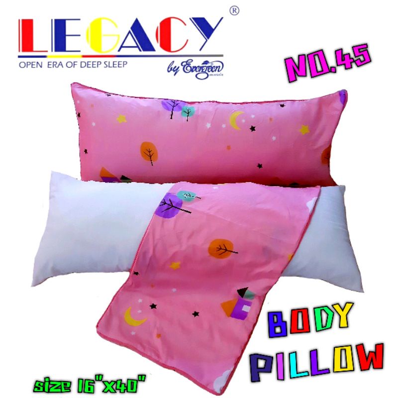 Pillows 100 บาท #หมอนบอดี้ หมอนยาว(ถอดปลอกซักได้) ขนาด16X40นิ้ว(40X101ซม.) Home & Living
