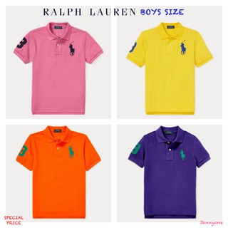 RALPH LAUREN COTTON MESH POLO SHIRT (BOYS SIZE 8-20 YEARS)