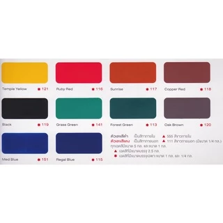 SEFCO แม่สีน้ำ เซฟโก้ สีน้ำภายนอก ภายใน ทาภายนอกและภายใน ขนาด 1 แกลลอน 3.5 ลิตร