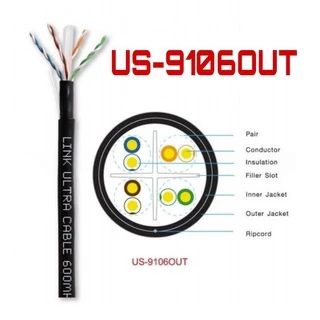 สายแลน LAN Link CAT6 ภายใน ภายนอกนอก Type US-9116 US-9106OUT indoor outdoor