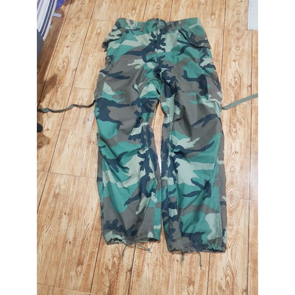 กางเกงทหาร US รถถังTROUSERS COLDWEATHER FIELD M65 woodland