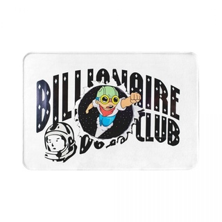 Billionaire พรมเช็ดเท้า กันลื่น ลายโลโก้ 5 โลโก้ ดูดซับน้ํา แห้งเร็ว 16x24 นิ้ว สําหรับห้องน้ํา พร้อมส่ง