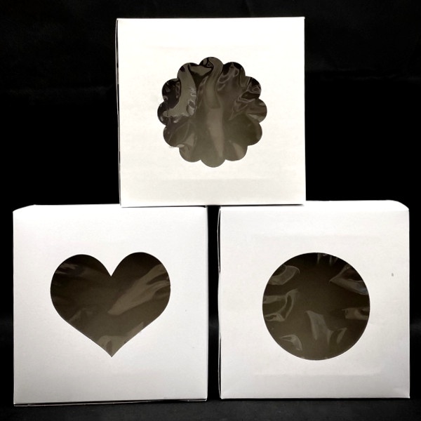 กล่องเค้กโบราณ กล่องเค้กปอนด์ กล่องเค้ก 1 / 2 / 3 ปอนด์ กล่องเค้กทรงเตี้ย กล่องเค้กทรงสูง 10 ใบ - รูปที่ 2