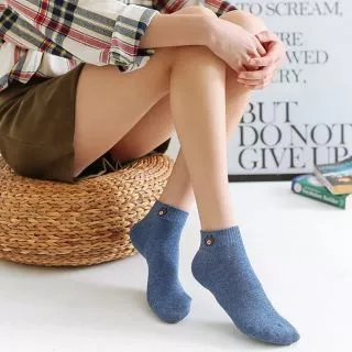 ⚡️ พร้อมส่ง⚡️ 🧦ถุงเท้าข้อสั้นผู้หญิง ลายหมี เลือกสีได้ มี10สี🌈