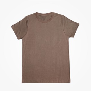 ถูกสุด!!! Superbirds เสื้อยืดสีพื้น คอกลม สีน้ำตาล Pale Brown 100% Cotton T-Shirt *แท้ไม่มีผสมโปลี* เสื้อแขนสั้น