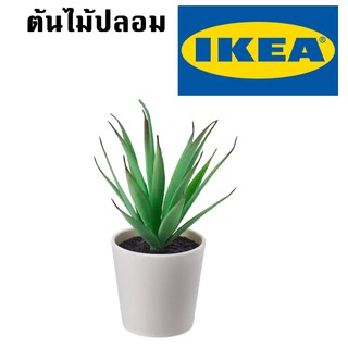 IKEA อิเกีย FEJKA เฟคก้า ต้นไม้ปลอม ไม้กระถางประดิษฐ์+กระถาง ต้นไม้มินิมอล