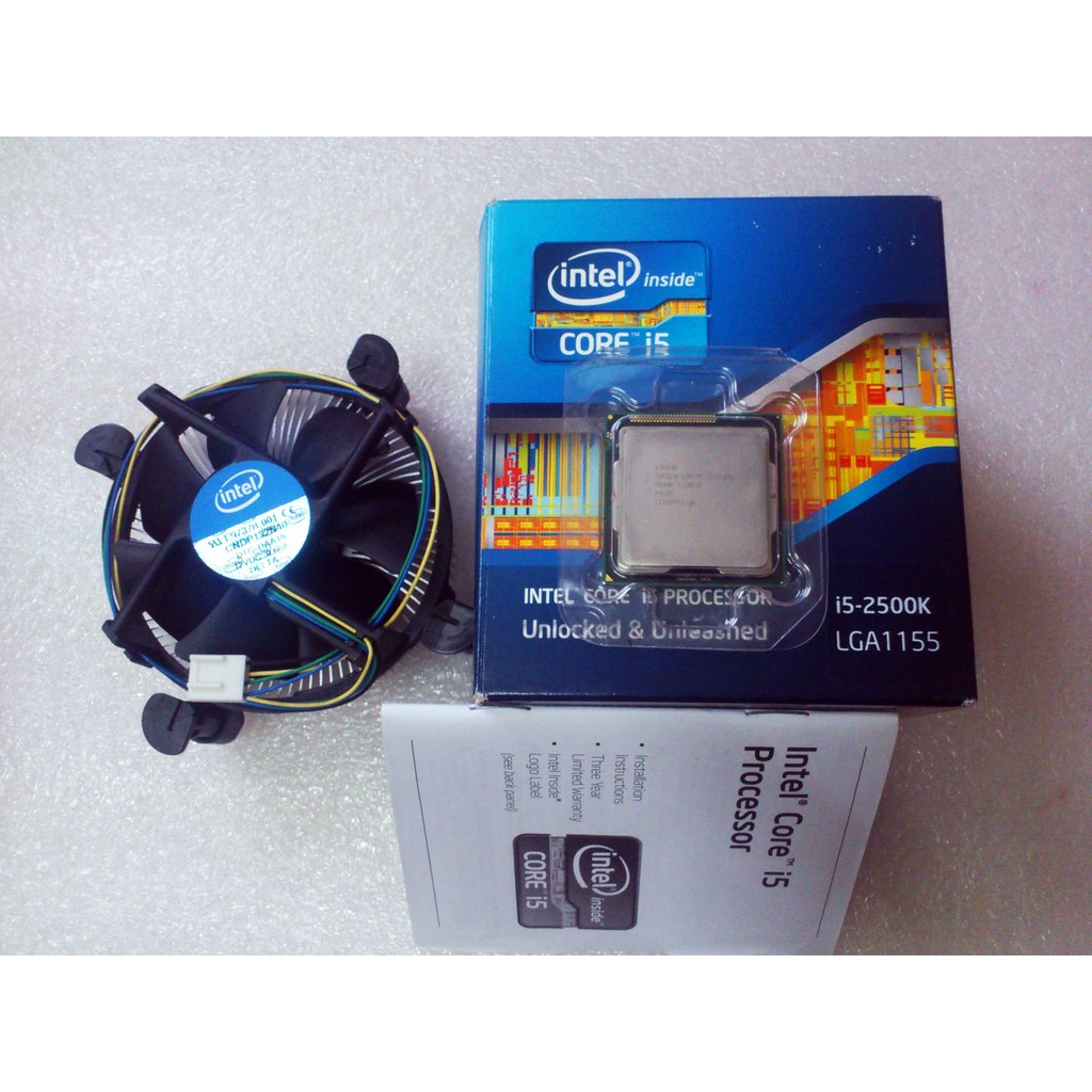 โปรเซสเซอร์ Intel Core i5-2500K 3.30 Ghz Socket 1155 i5 2500k