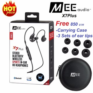 Mee Audio X7 Plus In-Ears Sport Wireless Hi-Def หูฟังบลูทูธสปอร์ตอินเอียร์ (Black) ของแท้รับประกันศูนย์ไทย 1 ปี