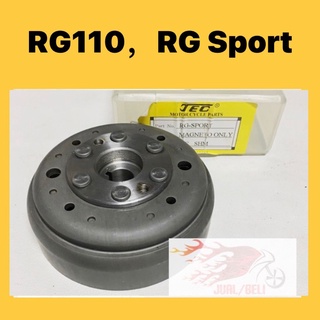 Suzuki RG110 RGS RG SPORT 110 หน่วยแม่เหล็กเท่านั้น RG 110 ชิ้นส่วนอวกาศแม่เหล็ก ASSY JEC