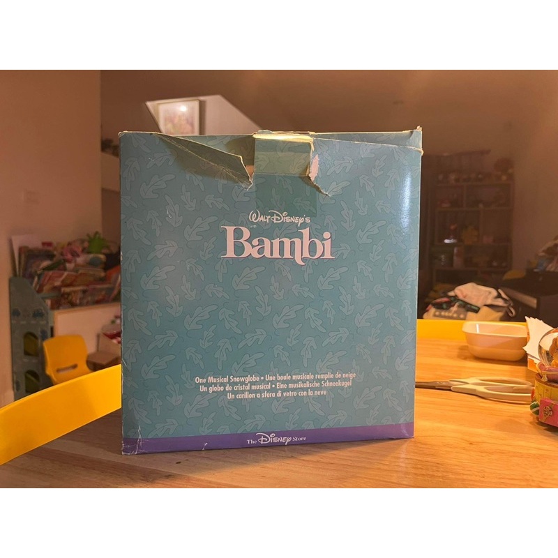 Snowglobe #disney #ลูกแก้ว #Bambie กวาง หายาก #Rare