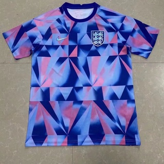 เสื้อกีฬาแขนสั้น ลายทีมชาติฟุตบอล England 22-23 คุณภาพสูง ไซซ์ S-3XL