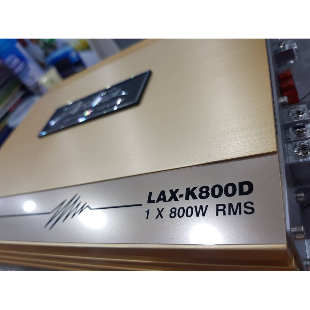 เพาเวอร์แอมป์ Bostwick ClassD รุ่น LAX-K800D ลดพิเศษสุดๆ✅✅