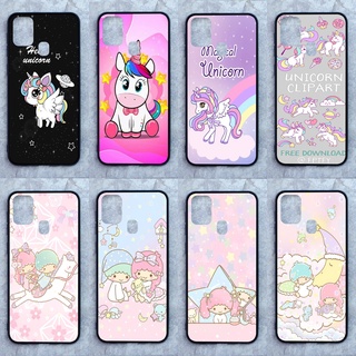 เคส Samsung M31 ลายยูนิคอร์น-ลิเติ้ลทวิน ขอบนิ่มหลังแข็ง เคสมือถือ เคสโทรศัพท์ Case เคส TPU ขอบนิ่มหลังแข็ง