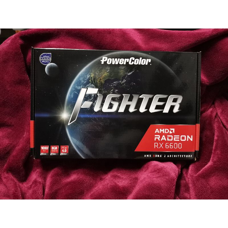 AMD RX 6600/8GB POWER COLOR FIGHTER มือ1