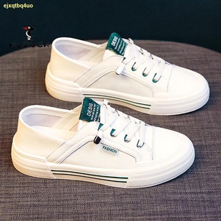 ❤จัดส่งทันที❤2022 new white shoes women s new women s shoes all-match flat รองเท้าผ้าใบผู้หญิง