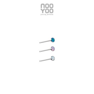 NooYoo จิวจมูกสำหรับผิวแพ้ง่าย Nose Bone Opal
