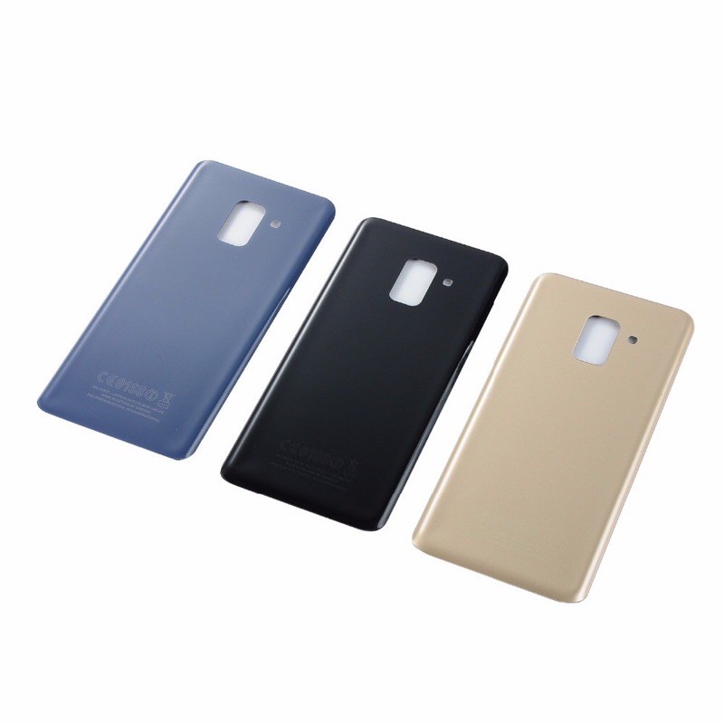 Samsung Galaxy A8 2018 A530 SM-A530F A530F A530DS แบตเตอรี่กระจกฝาหลังเปลี่ยน