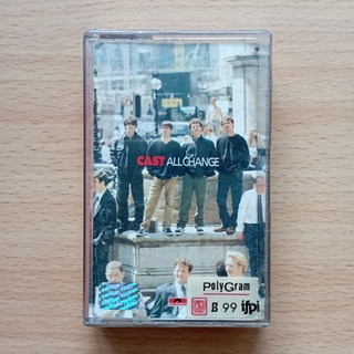 Cast - The debut studio album - All Change (1995) เทป Cassette รับประกันไม่มีอัดทับ มีส่วนลดของแถม  / 0612