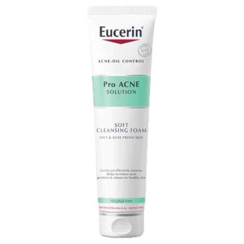 Ecerin Pro Acne Solution Soft Cleansing Foam คลีนซิ่งโฟมสำหรับคนหน้ามันเป็นสิว