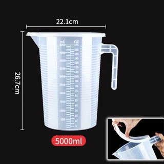 TIMECAFE ถ้วยตวงพลาสติกใส Size ใหญ่ ขนาด 500,1000,2000 ML และ 5000 ML