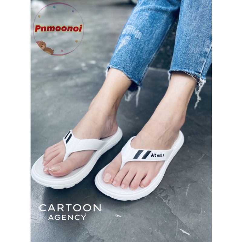 #พร้อมส่ง #รองเท้าเเตะน้ำหนักเบา #แบรนด์ABWALK ผลิตในไทย🇹🇭