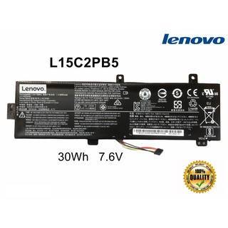 LENOVO แบตเตอรี่ L15C2PB5 ของแท้ (สำหรับ IdeaPad 510-15ISK 310-15ISK 310-15IAP 310-15ABR L15L2PB4 L15M2PB5 L15C2PB7)