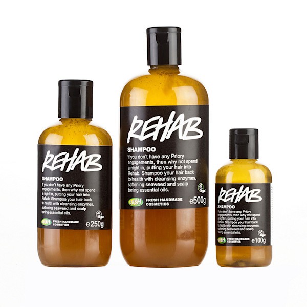 (ของใหม่) Lush Rehab Shampoo 100g/250g/500g Shopee Thailand