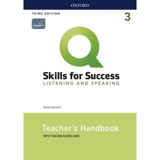 Se-ed (ซีเอ็ด) : หนังสือ Q  Skills for Success 3rd ED 3  Listening and Speaking Teachers Handbook with Teachers