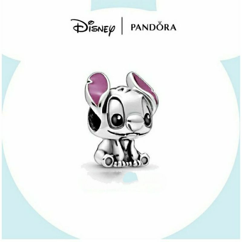 Pandora  silver  Disney charm เบบี๋สติช (ไม่รวมกำไลเฉพาะสติช1ตัวเท่านั้น)