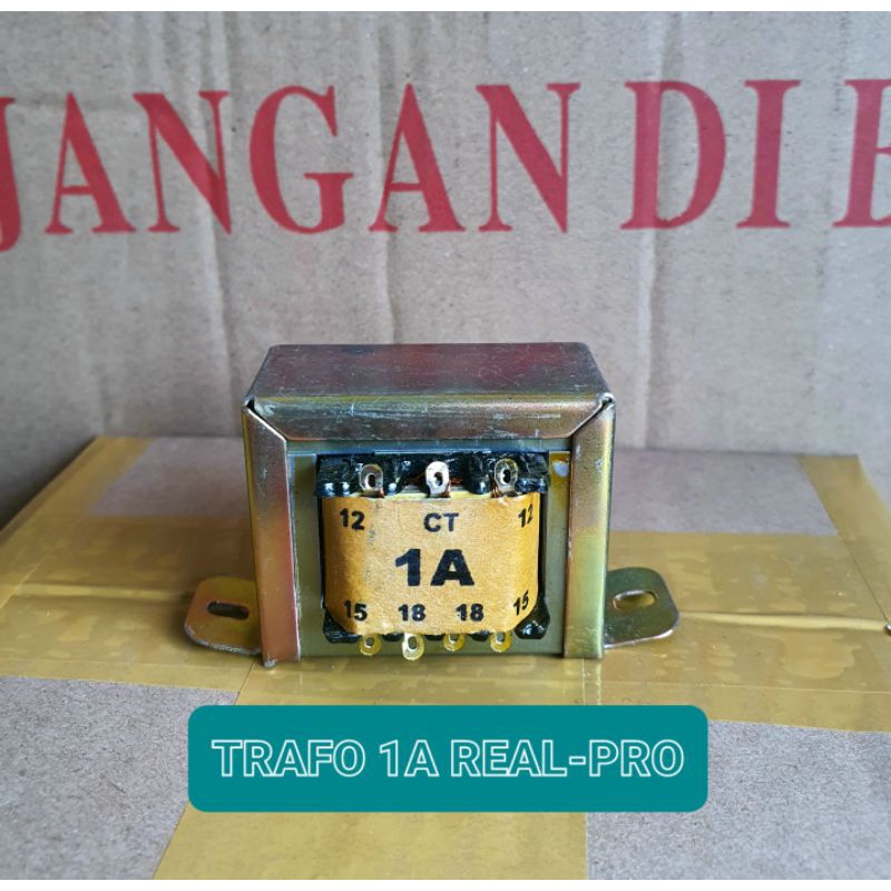 TRANSFORMER 1A CT 12-18V CT 6-12V REAL PRO