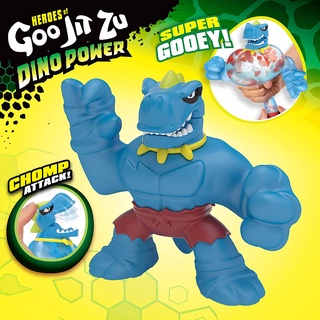 Goo Jit Zu - Dino Power [ของแท้] ของเล่นยอดฮิต ยึดได้หดได้  ตัวละคร TYRO, VERAPZ, BLAZAGON, THRASH