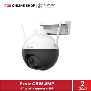 Ezviz C8W (กล้องวงจรปิด) ความละเอียด 4MP 2K+ PT Wi-Fi Camera H.265 สินค้ารับประกัน 2 ปี