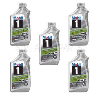 Mobil1 0W-30 Advanced Fuel Economy จำนวน 5 Qt