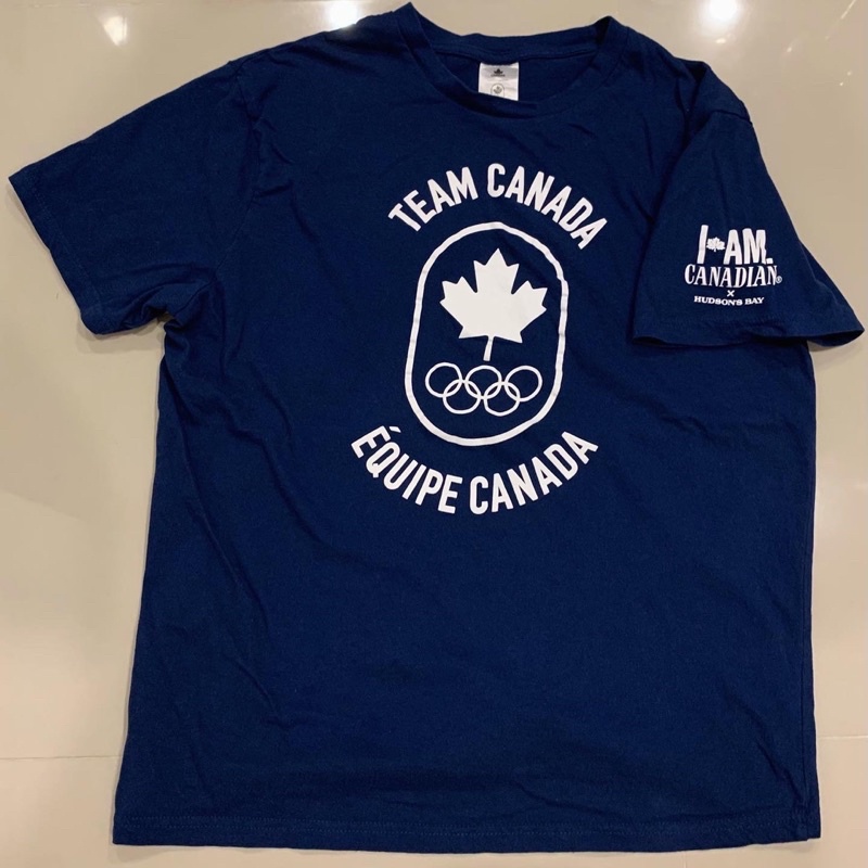 [เสื้อยืดมือสอง] ลายโอลิมปิก TEAM CANADA ☘️