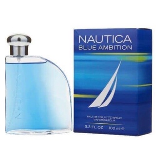 Nautica blue ambition 100ml edt ซีล ส่งฟรี