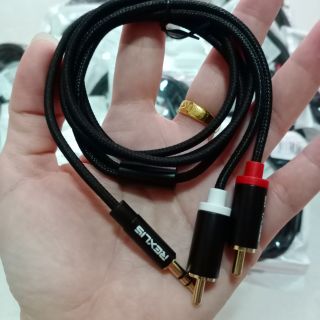 สาย Rca to Aux 3.5mm.