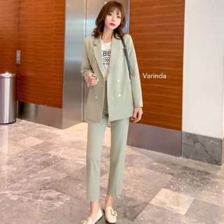 พร้อมส่ง🍈OLIVE SETSUIT’ 🍈varinda 013